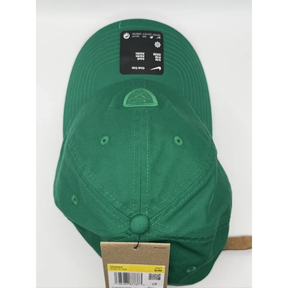 Nike Club Cap IO8275-365 Malachite Green Golf Hat Adjustable Strap S/M Unisex